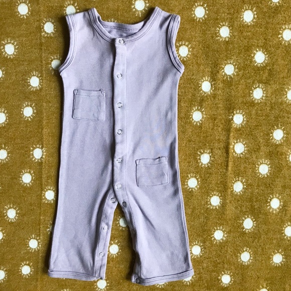 L'ovedbaby Other - L’ovedbaby lavender purple overall onesie